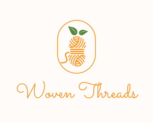 Organic Thread Embroidery logo design