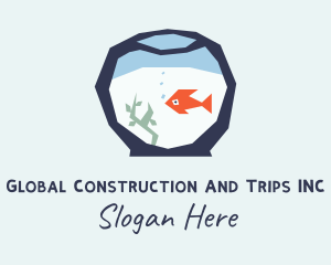 Vet - Goldfish Bowl Aquarium logo design