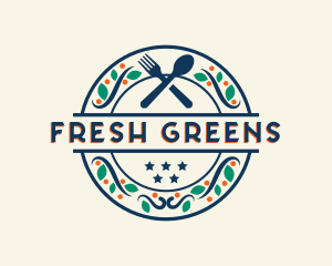 Salad - Kitchen Salad Restaurant logo design