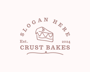 Crust - Freshly Baked Cake logo design