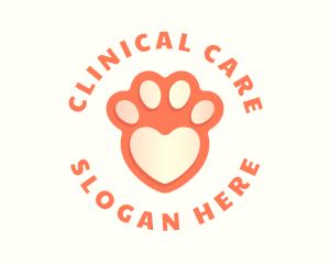 Pet Paw Clinic logo design