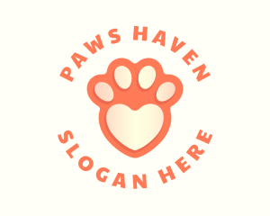 Pet Paw Clinic logo design