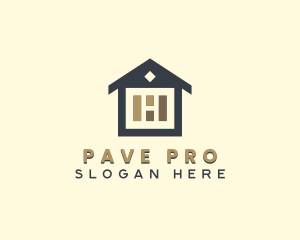 Home Improvement Flooring logo design