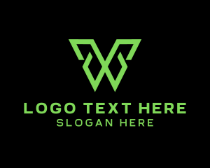 Consultant - Software Programmer Letter W logo design