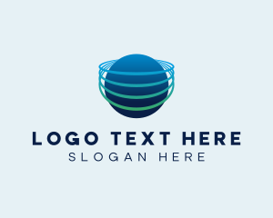 App - Digital Globe Technology logo design