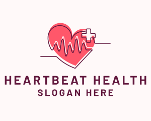 Cardiovascular - Heart Center Lifeline logo design