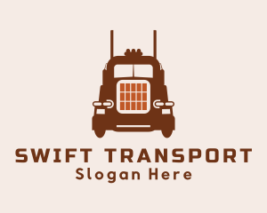 Transporation - Tanker Trailer Truck logo design