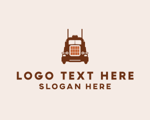 Tanker Trailer Truck logo design