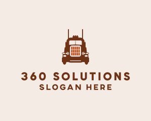 Tanker Trailer Truck logo design