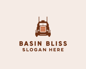 Tanker Trailer Truck logo design