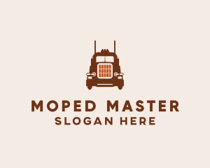 Tanker Trailer Truck logo design