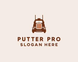 Tanker Trailer Truck logo design