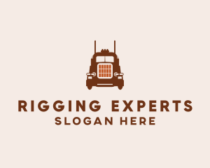 Tanker Trailer Truck logo design