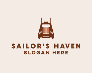 Tanker Trailer Truck logo design