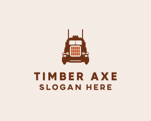 Tanker Trailer Truck logo design