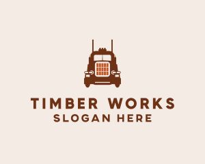 Tanker Trailer Truck logo design