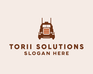 Tanker Trailer Truck logo design