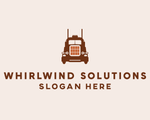 Tanker Trailer Truck logo design