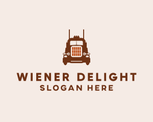 Tanker Trailer Truck logo design