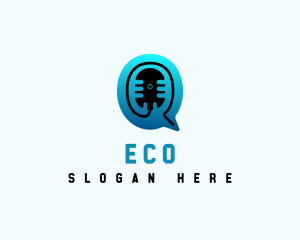 Podcast Mic Chat Logo