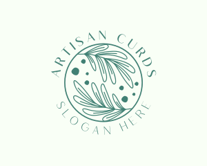 Organic Leaf Spa logo design