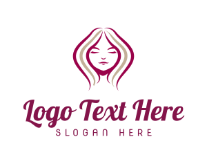 Face - Pretty Face Girl logo design