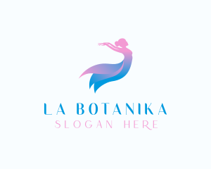 Grace - Ballerina Female Dancing logo design