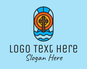 Religious - Holy Church Mosaic logo design