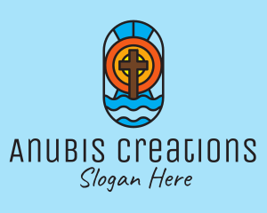 Holy Church Mosaic  logo design