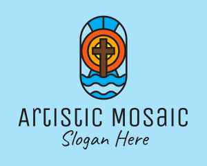 Mosaic - Holy Church Mosaic logo design