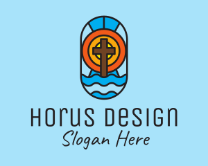 Holy Church Mosaic  logo design