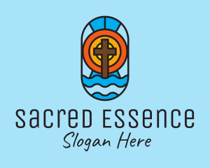 Holy Church Mosaic  logo design