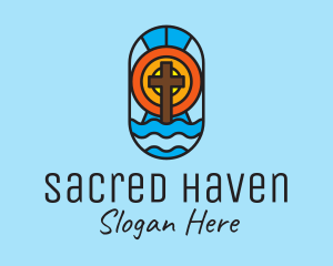 Holy Church Mosaic  logo design