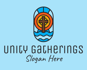 Congregation - Holy Church Mosaic logo design