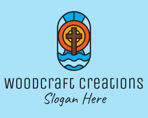 Holy Church Mosaic  logo design