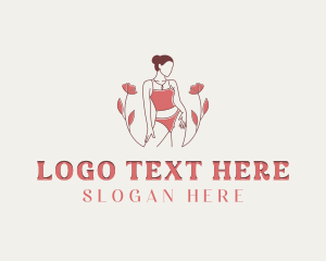 Beauty - Fashion Woman Lingerie logo design