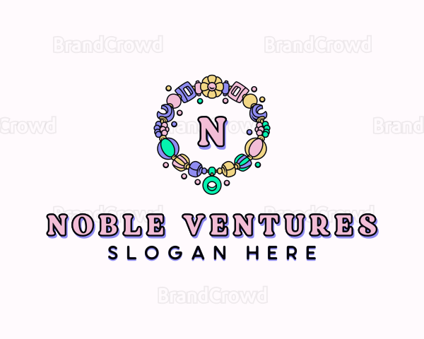 Beading Jewelry Boutique Logo