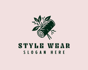 Spring Roll Leaf Logo