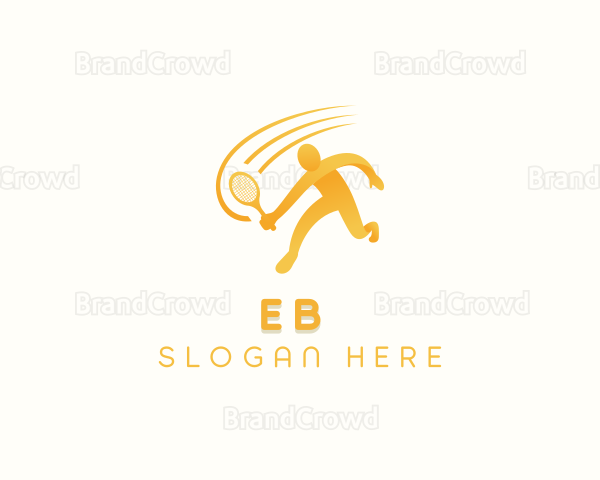 Tennis Sports Athlete Logo