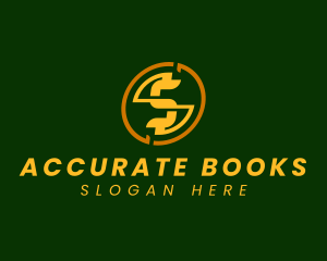 Bookkeeping - Currency Money Dollar logo design