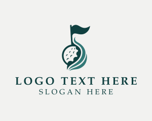 Golf Club - Golf Ball Championship Sports logo design