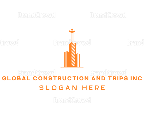 Skyscraper Building Tower Logo