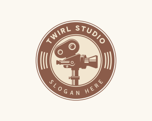 Videography Camera Studio logo design