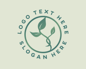 Sprout - Natural Herbal Leaf logo design