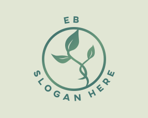 Natural Herbal Leaf Logo