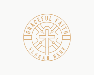 Christianity - Church Cross Christianity logo design