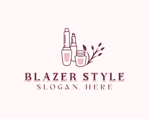 Beautician Cosmetics Styling logo design