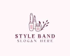 Beautician Cosmetics Styling logo design