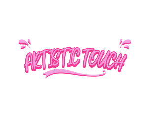 Feminine Handwritten Graffiti logo design