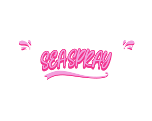 Feminine Handwritten Graffiti logo design